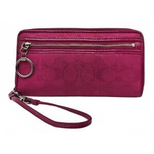COACH Wristlet Hot Pink